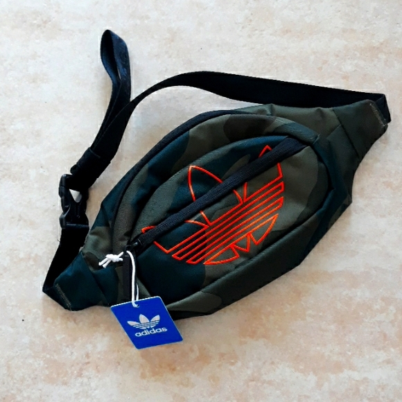 adidas camo fanny pack